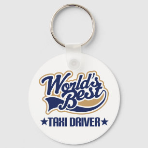 Taxi Driver Gift Key Ring