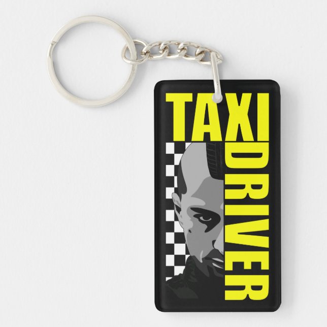 Taxi Driver Keychain (Front)