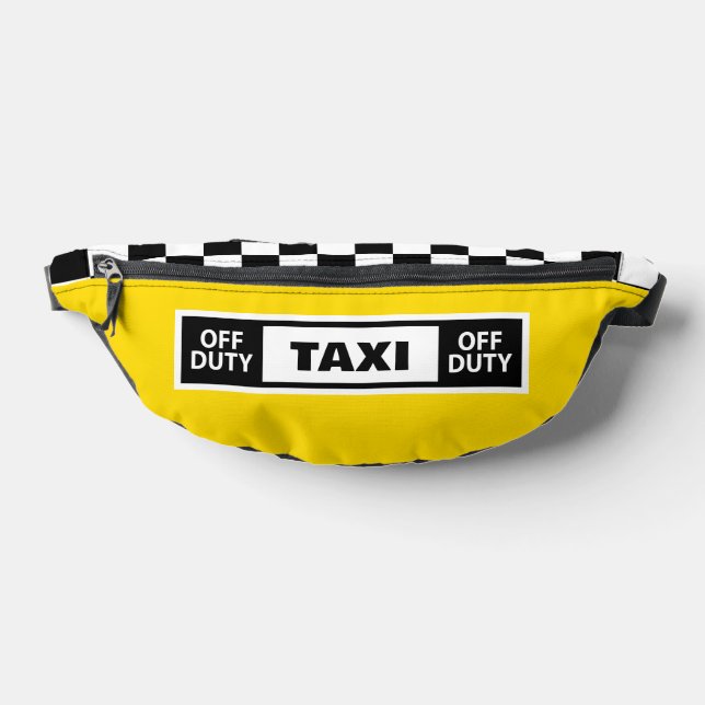 Taxi Driver New York Yellow Cab Bum Bags (Lay Down)