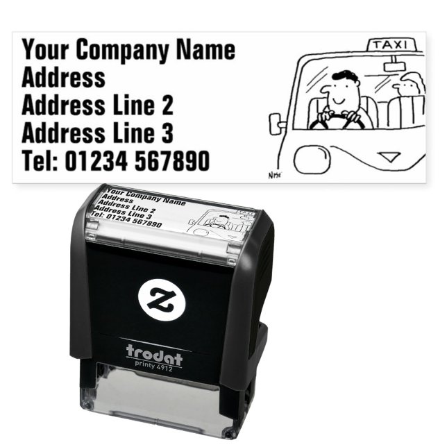 Taxi Driver Self-inking Stamp (Creator Uploaded)