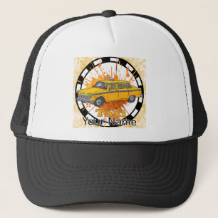 Taxi Driver Trucker Hat