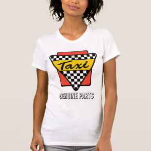 Taxi • Genuine Parts (women's full colour on T-Shirt