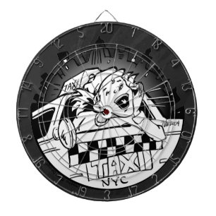 Taxi Girl Dartboard