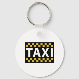 Taxi Key Ring