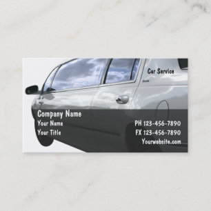 Taxi Limo Business Cards