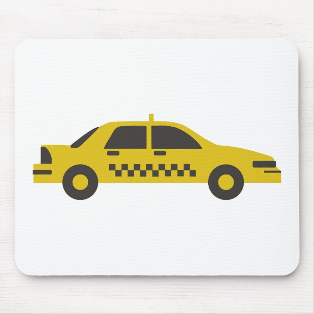 Taxi Mouse Mat (Front)