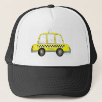 Taxi NYC Yellow New York City Chequered Cab Car