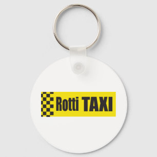 Taxi Rottweiler Key Ring