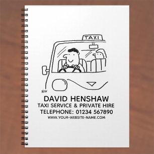 Taxi Service & Private Hire Notebook