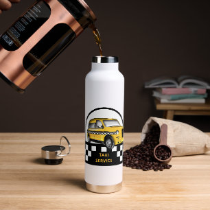 Taxi Service Water Bottle