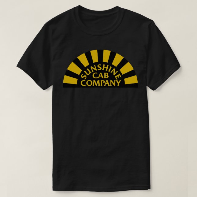 Taxi Sunshine Cab Company 1970s 1980s television s T-Shirt (Design Front)