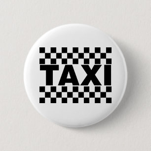 Taxi  Taxi Cab Hire Job 6 Cm Round Badge