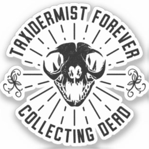 Taxidermist Forever Collecting Dead Things