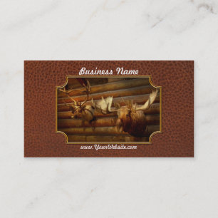 Taxidermy - The hunting lodge Business Card