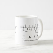 Taya peptide name mug (Front Right)