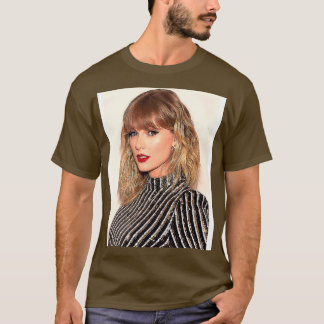 TayIor Swjft Portrait Art T-Shirt