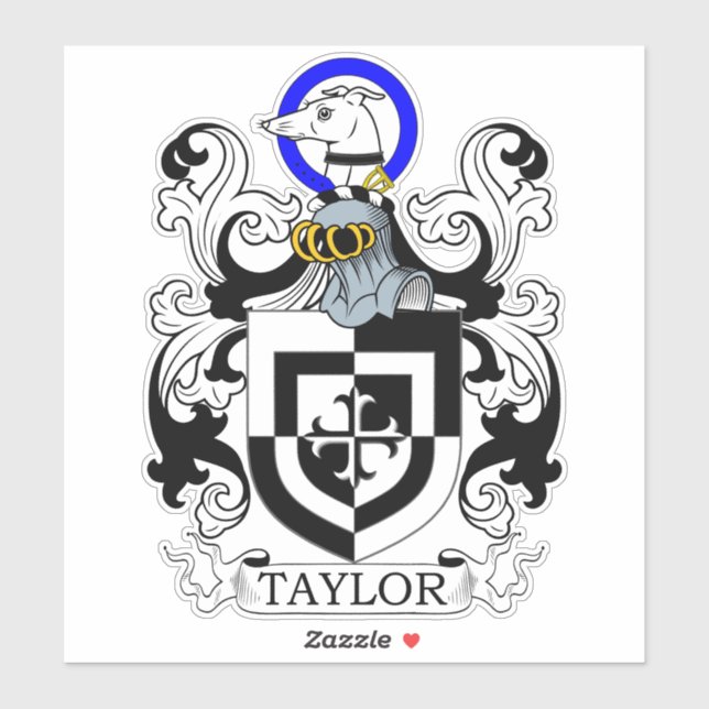 Taylor Family Crest (Sheet)