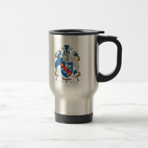 Taylor Family Crest Travel Mug