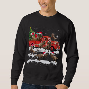 Taylor Family Ugly Christmas Sweater Red Truck Fun