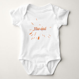 Taylor Lyrics "The End" Baby Bodysuit
