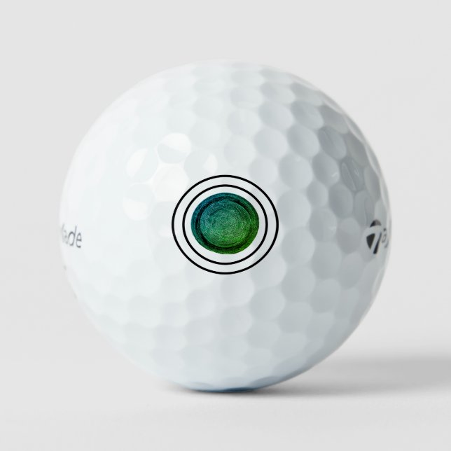 TAYLOR MADE TP5 Golf Balls ART DESIGN STYLE  (Front)