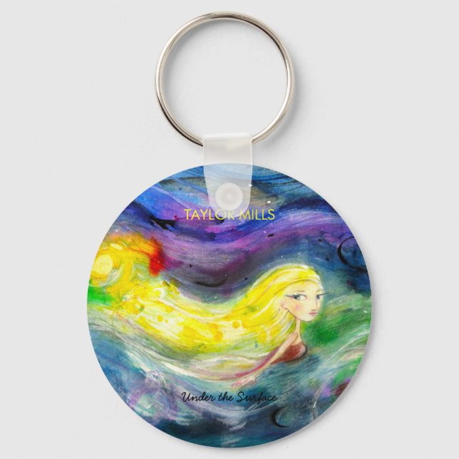 Taylor Mills Under the Surface keychain (Front)