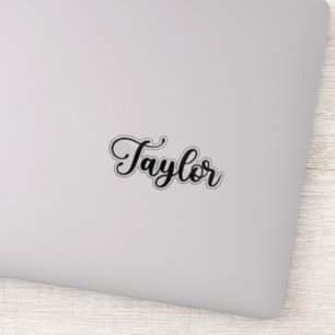 Taylor Name - Handwritten Calligraphy