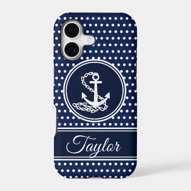 Taylor, Name Template Anchor Symbol Maritime Style (Back)
