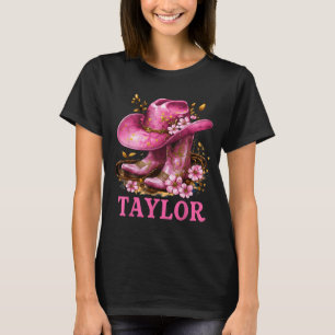 Taylor Outfit Cowgirl Boots Youth Women Teen Girls T-Shirt