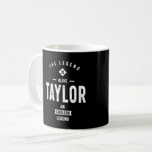 Taylor Personalised Name Birthday Gift Coffee Mug