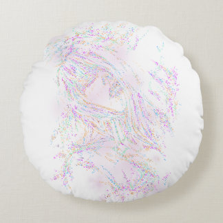 Taylor Swift (Fan Art) Round Cushion