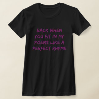 Taylor Swift Holy Ground Lyrics Fan T-Shirt