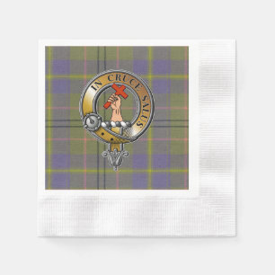 Taylor Tartan & Badge Napkin