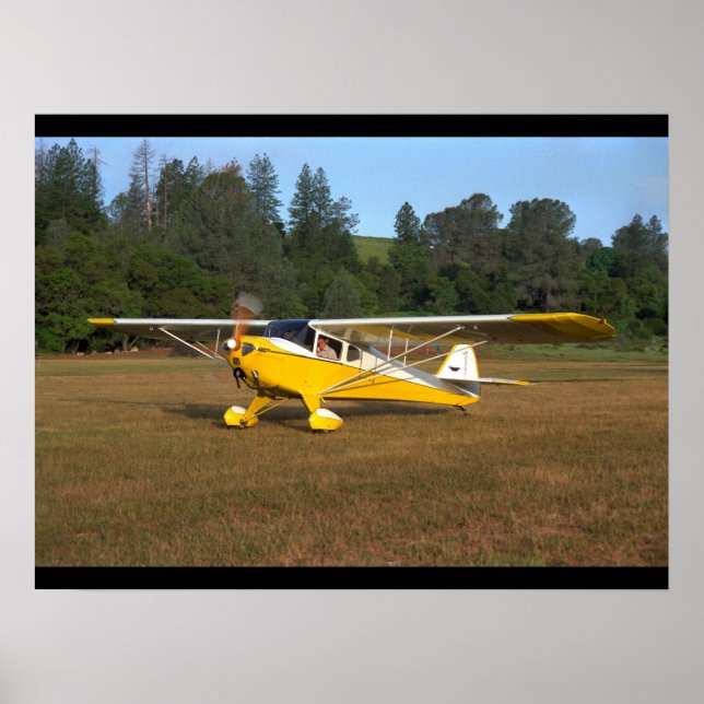 Taylorcraft, BC-12, 1941_Classic Aviation Poster (Front)