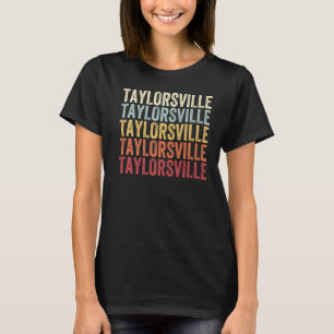 Taylorsville North Carolina Taylorsville NC Retro  T-Shirt