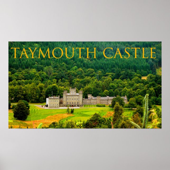 taymouth castle poster (Front)