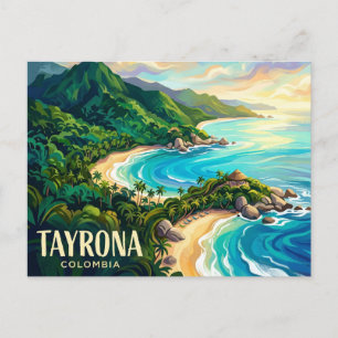 Tayrona National Natural Park Colombia Postcard