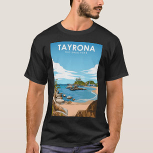Tayrona National Park Serenity - Coastal Beauty Tr T-Shirt