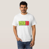 Tayt periodic table name shirt (Front Full)