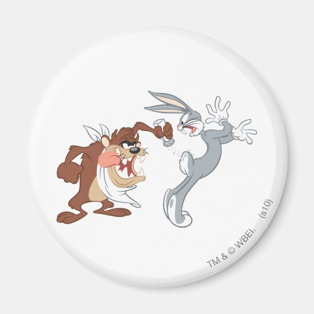 TAZ™ and BUGS BUNNY™ Magnet (Front)