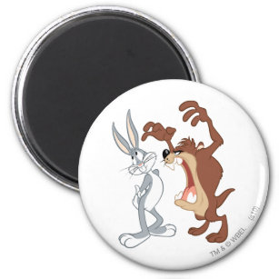 TAZ™ and BUGS BUNNY™ Not Even Flinching - Colour Magnet