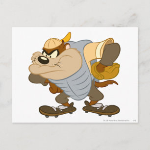 TAZ™ at the Catcher's Mound 2 Postcard