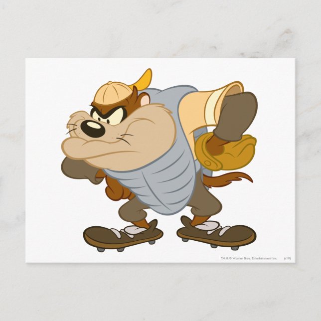 TAZ™ at the Catcher's Mound Postcard (Front)