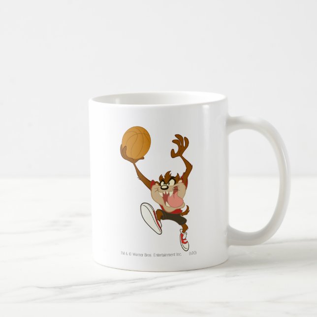 TAZ™ Basketball Layup Coffee Mug (Right)
