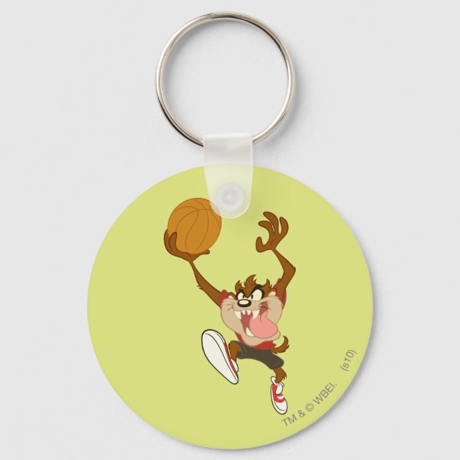 TAZ™ Basketball Layup Key Ring (Front)
