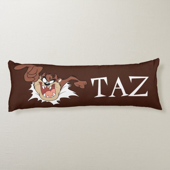 TAZ™ Bursting Through Page Body Cushion (Back)