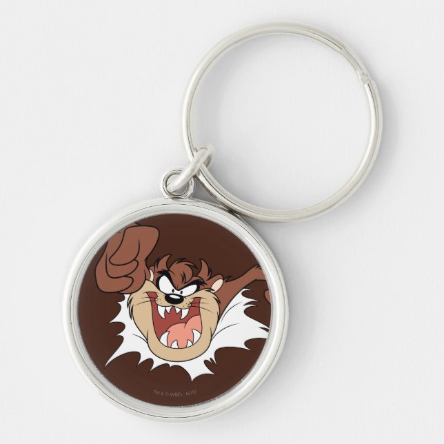 TAZ™ Bursting Through Page Key Ring (Front)