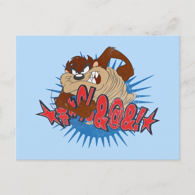 TAZ™ Censored Postcard (Front)