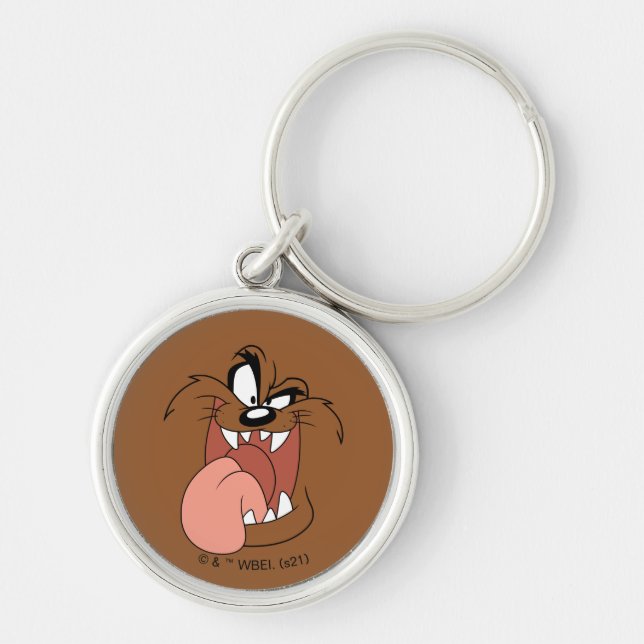 TAZ™ Crazy Smile Key Ring (Front)