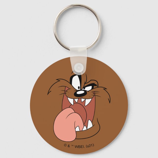 TAZ™ Crazy Smile Key Ring (Front)